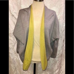 G2000 GRAY OPEN FRONT SWEATER